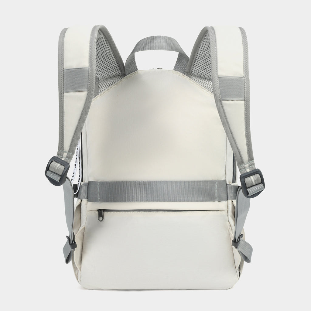 Snygg Ryggsäck Off-White – Elegant Datorryggsäck & Vardagsväska