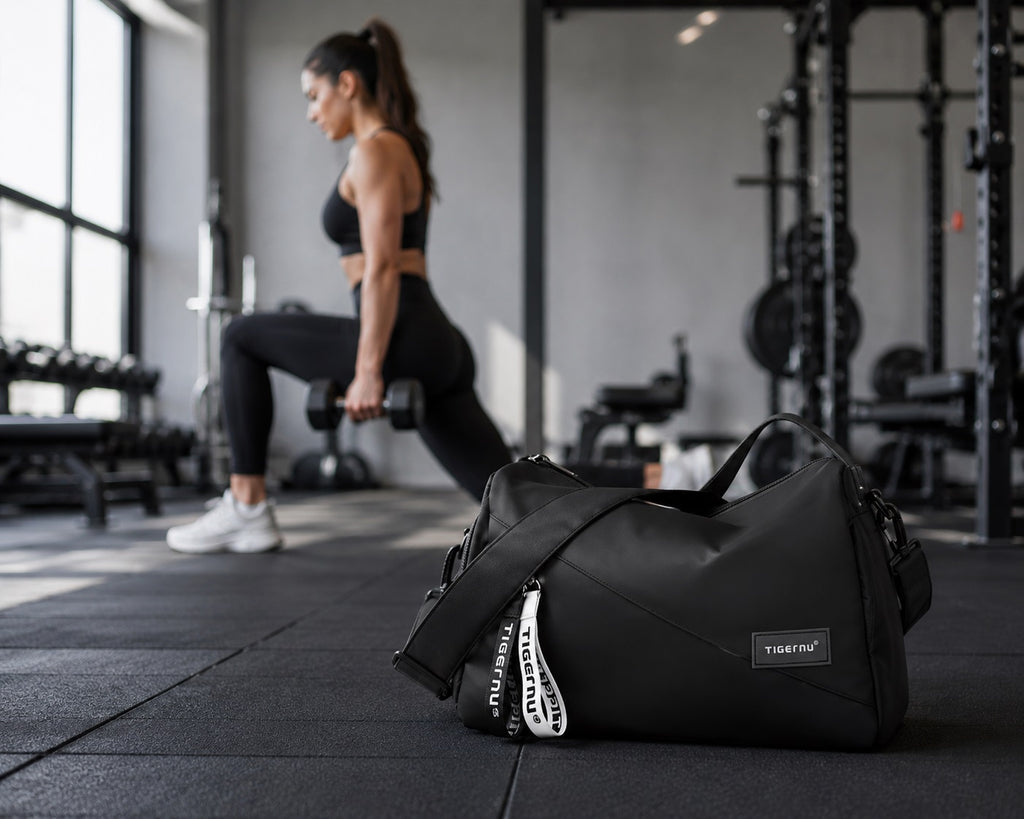 Gym- och Reseväska med Skofack – Träningsväska & Handbagage